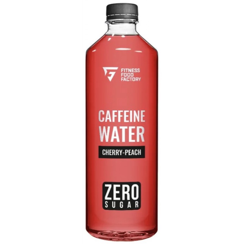 Viegli gāzēts dzēriens Kofeīns Ūdens 0,5 l - Ķiršu-Persiku